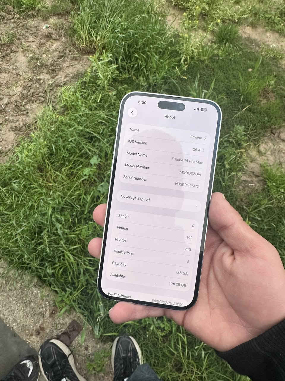 ئایفۆن 14پڕۆ ماکس سپی بەنرخی زۆر گونجاو
128گێگا / 1سیم+ئیسیم بەریتانی پاتری🔋84بیلاد
بەشەرتی هەموو شتێک جامی گۆڕاوە لەگەڵ پشتەکەی بەشەرتی هەموو پارچەکانی بیلادی بێت بە بێ مەسج و هیچ شتێک 
شوێن کەلار گەیاندمان هەیە *********** ئاسیا&واست ئەپ
