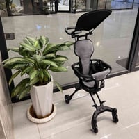 عربة طفل • خفيفة • مقعد مبطّن