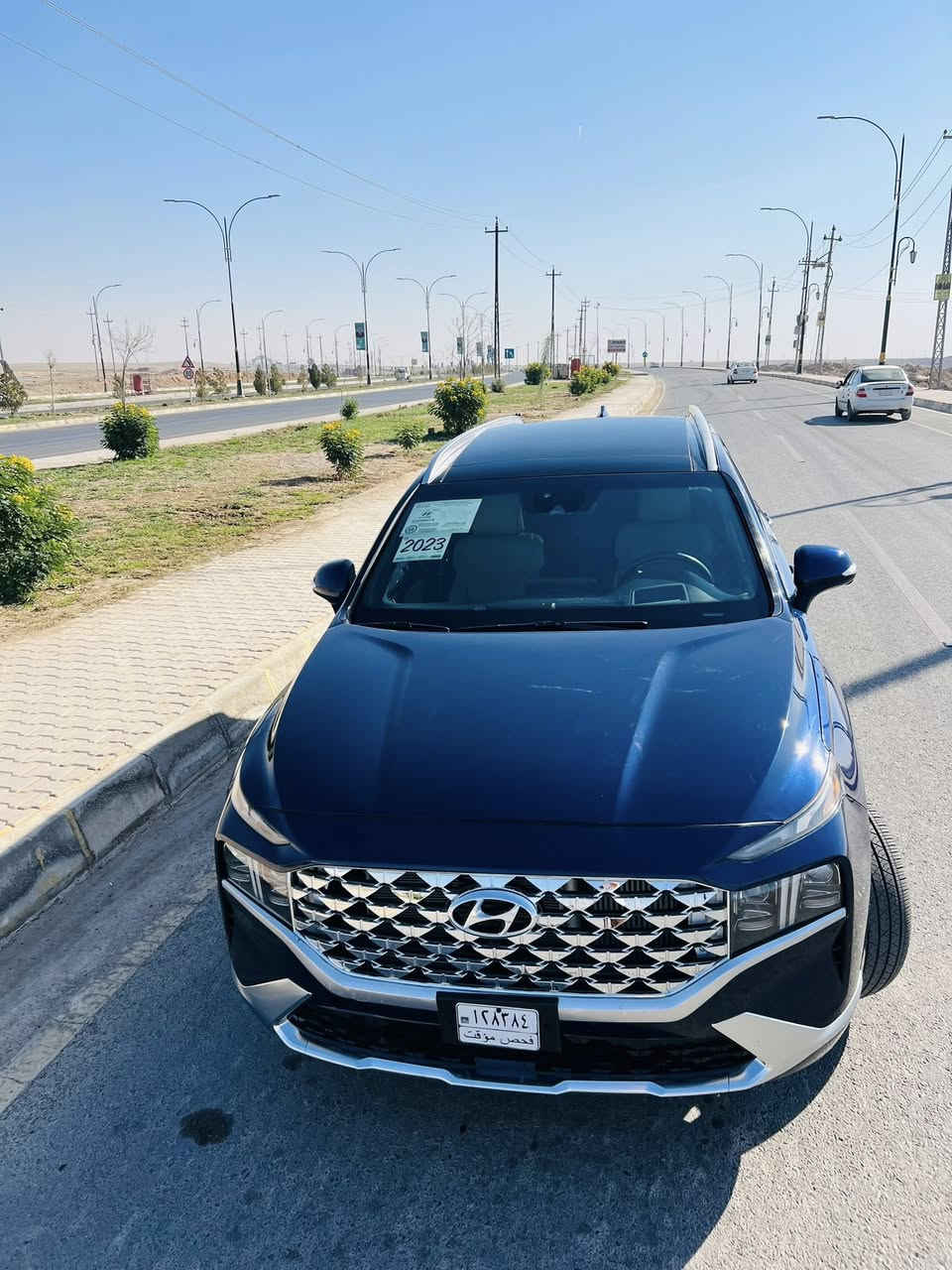 سنتافي 2023 كلكرافي فول مواصفات
موديل 2023 
خمس قطع صفحة تبديل اصلي ورش فقط بس الجاملغ الخلفي بس معجون 
رقم الشاصي 

SNMS54ALZPH498691
تصليح درجة اولى ع ايدي 
تترقم جميع المحافظات عدا الإقليم 
السعر 175 وبيها مجال 
***********
***********
والخاص مفتوح
