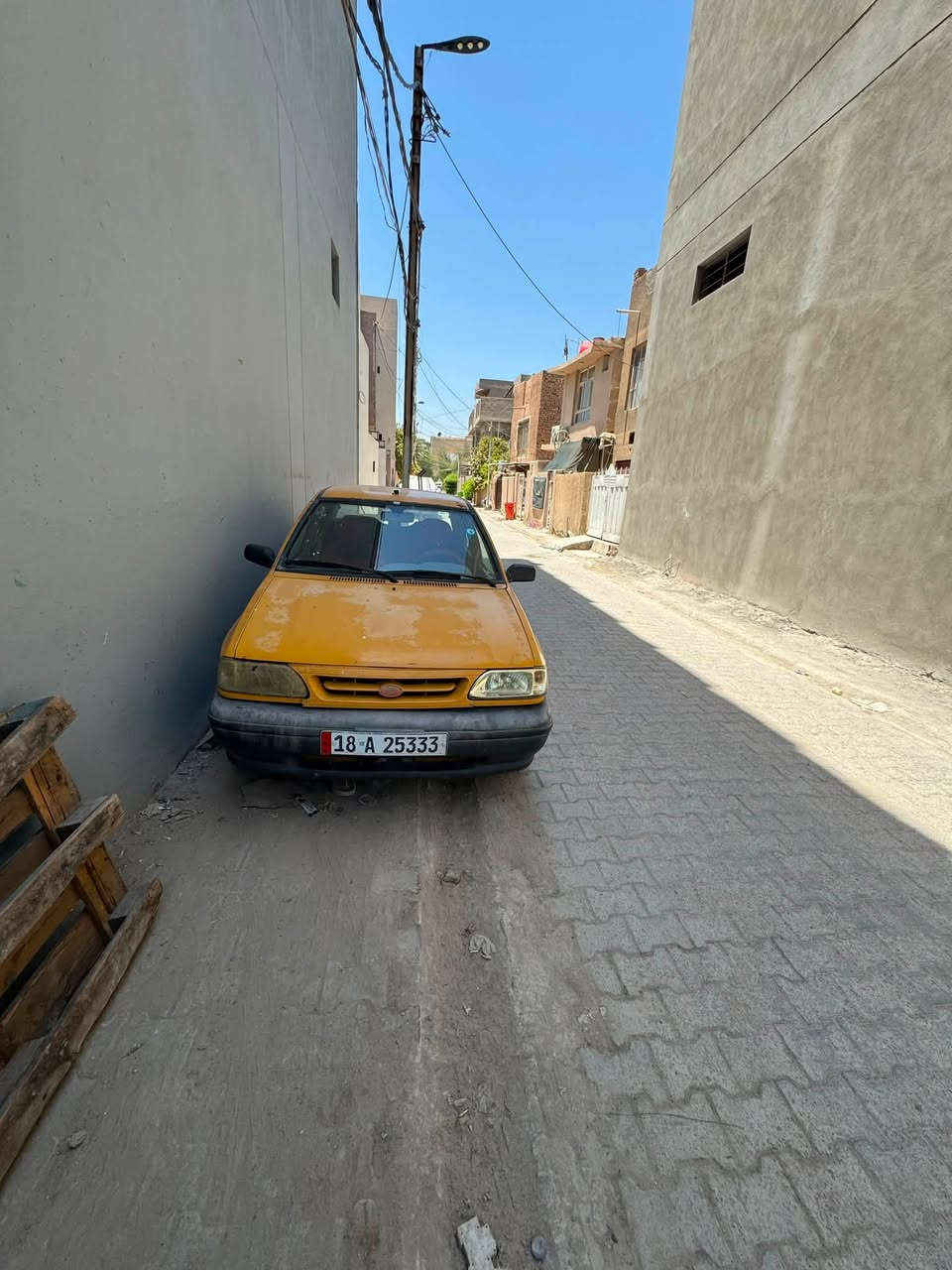 سلام عليكم

سايبا موديل 11 للبيع فقط السياره بأسمي غرامه هيئة مصفرات 
سنويه تنتهي سنة 2031 وسياره بأسمي حصراً شرط تحويل كير محرك كهربائيات شغالات فيت بم بلكات نوزلات فلاتر باتري كلهن تبدلن جديد واي عطل ماكو بالسياره بس تبريد غاز يرادله 
السعر 21 وبيه مجال 
عنوان بابل / شارع اربعين / فرع محل دشداشة شاكر 

*********** اتصال 
*********** واتساب
