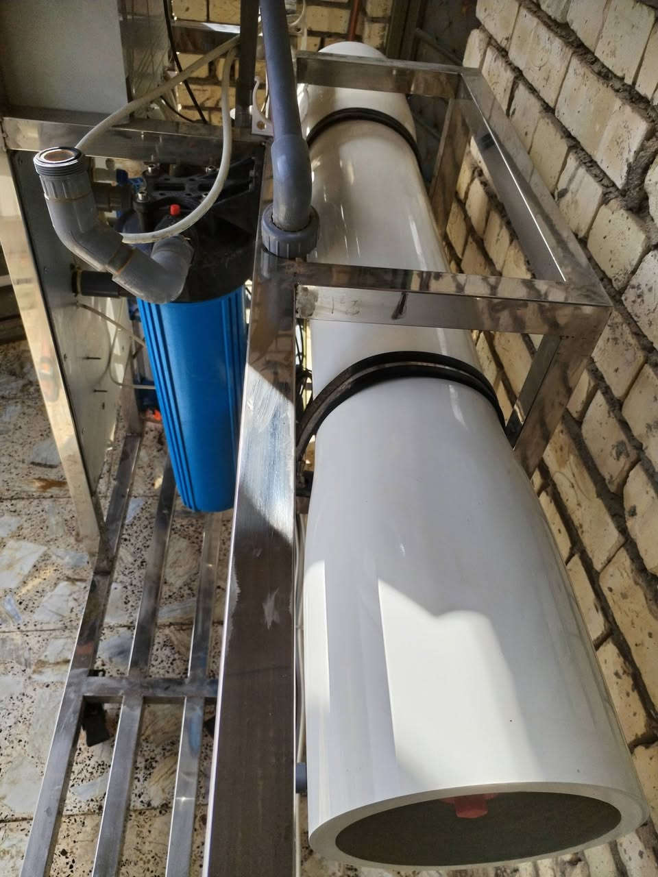 محطه ماء اروه اخت الجديده مستعمله فقط ٥ أشهر للبيع ماطورات إيطالي منبرين أمريكي بورد شنايدر افضل نوعيه المحطه شخط ما بيهه مع خزانات ماء واحد ٣٠٠٠رلتر والثاني ٢٠٠٠رلتر شركه الوطنيه مع ميز ترس السعر ٤ملايين  وبيهه مجال بسيط  مكاني بغداد الشعله للاستفسار ***********
