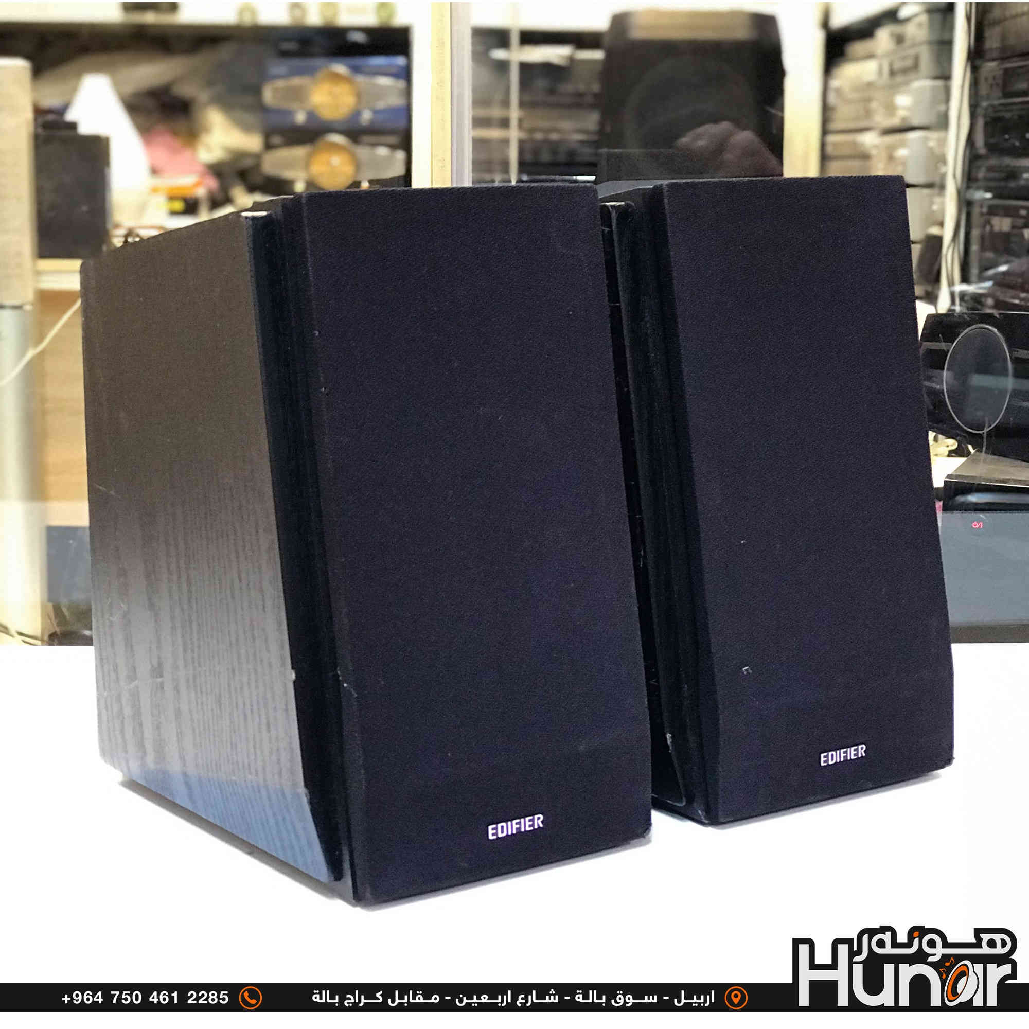 EDIFIRE  SPEAKER SYSTEM AUDIO BLUETOOTH OPTICAL AUX
( کوردی • عربي )

🟢توصيل موجود الي جميع المحافضات
🟡گەياندن هەیە بۆ هەموو شوێنێک

🟠مــعـرض هــونـەر
🔸للـصوتــیات(امبلیفایر• سماعة• رادیو• انتیك• مایكروفون)
🔸عــنـوان• اربیل سوق بالة • شارع اربعین
🔸مـوبایـل• ***********
                   ***********

🔵پـێـشانـگای هــونـەر
🔹بۆ ئامێری دەنگی و کارەبایی(ئیمپلیفایر• سەماعە• ڕادیۆ• مایکرۆفۆن)
🔹ناونیـشان• هەولیر • بازاری لەنگەی ٤۰م
🔹مـــۆبـایـل• 
***********
***********

•••••••••••••••••••••••••••••••••••••••••••••••••••
#iraq #kurdistan #duhok #zaxo #hawler #karbala #slemani #erbil #baghdad #kurd #kurdish #akre  #karkuk #kuwait #najaf
#amplifier #audio #subwoofer #sound #music #audiophile #bass #stereo #amplifiers #speaker #soundsystem #speakers
#اربيل #العراق #بغداد
