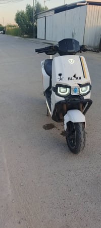 دراجه شحن ريان وحش الكون سته باتري مسطره عل فحص لايت اشاير بك لايت كله...