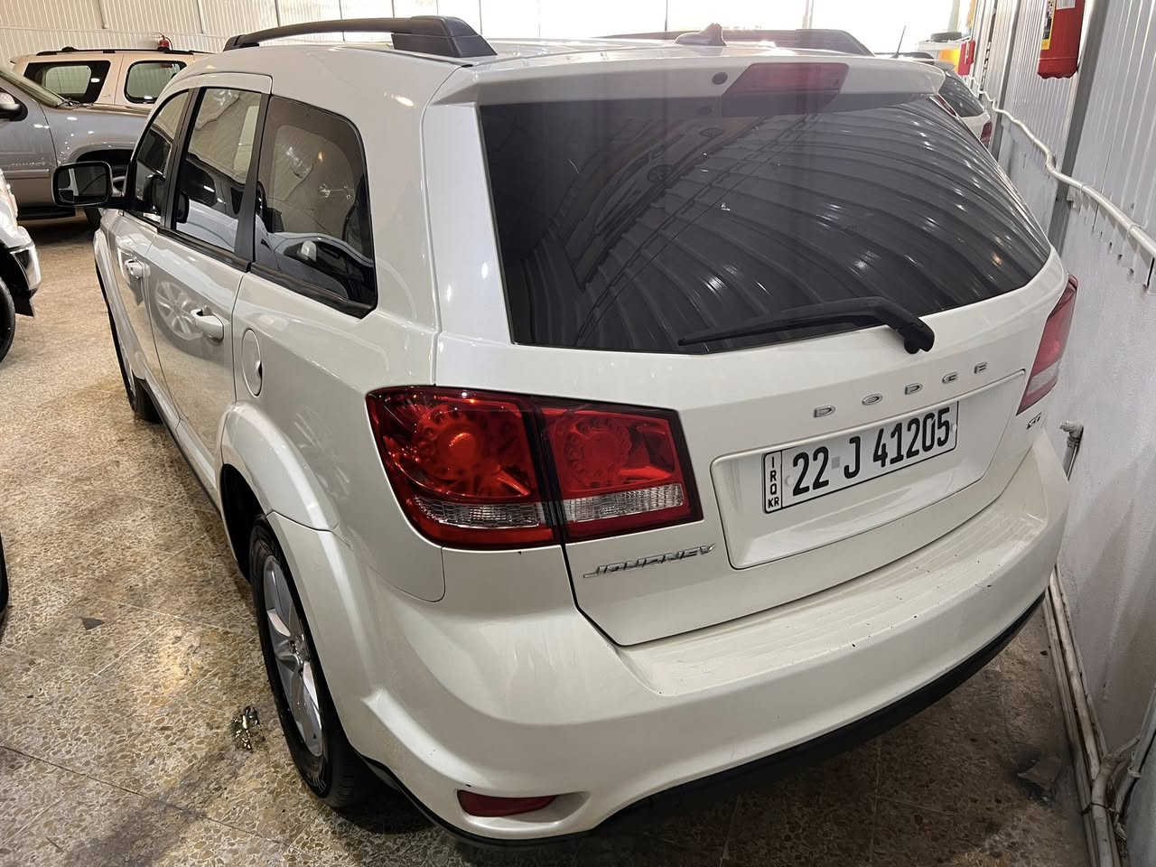 دوج جورنى2016 Sxt V4
شبر سبخ  بدون داخل بدون ايربك 
ماشيه100 الف مكان سياره أربيل 
سعر 135 مجال
***********
