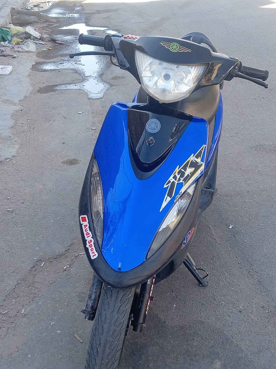 سلام عليكم دراجه ماكس 120للبيع مفتوحه مره وحده بيها تبخير خفيف اول ما تشتغل ولله دراجه خير من الله السعر 400وبيها مجال مكاني بغداد الدوره ***********
