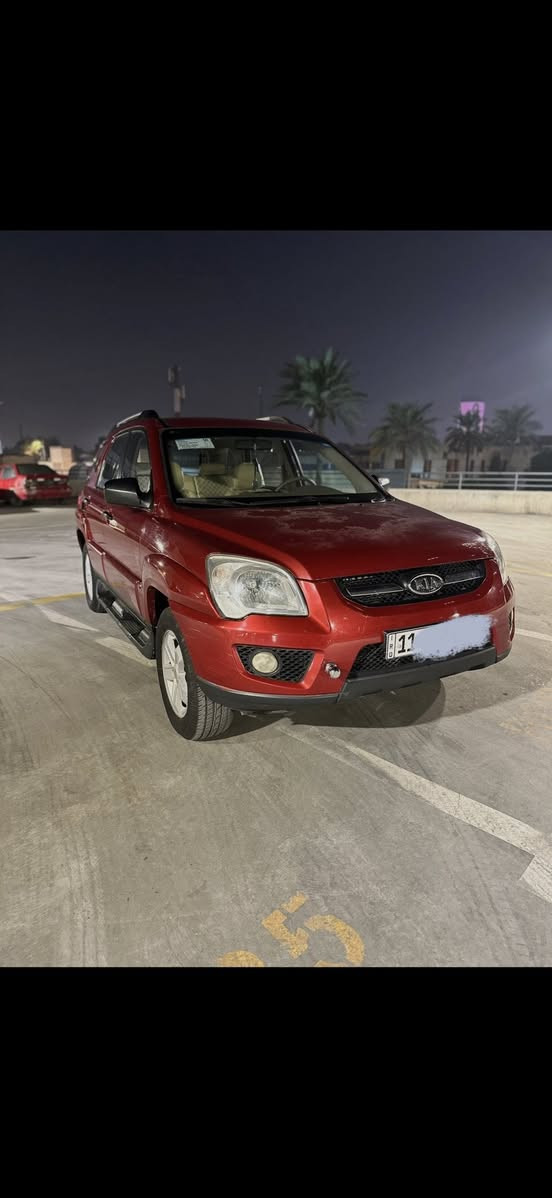 السلام عليكم للبيع سبورتج موديل 2009  كير ومحرك كفاله تخم تاير جديد حداديه جديده وارد خليجي والسونار موجود  بيها 1 قطع بخ بدون معجون2000
اللاستفسار ***********
