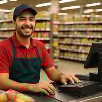 كاشير حاسوب • زوز ماركت • دوام مسائي