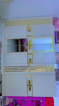 اخوان غرفه تركيه مستعمله شهرين بعدهي نضيفه الله شاهد 9قطع وبعد مرايه ع...