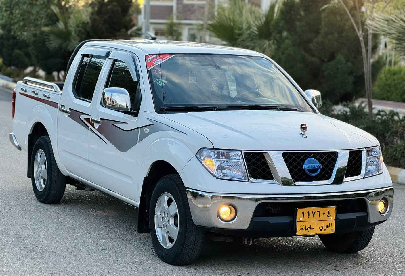 السَلٱمٌ عـَلـْيگمّ
من رخصة أدمن 
سعر ( 97 )ورقه 
للاتصال ***********
 نيسان نيفاره محرك بلادي  
موديل 2014 
كير اونوماتيك
شاشه ايباد 
كاميره خلفي
 تبريد تدفئة كله شغال
كير محرك خير من الله شرط
دواخل جديد 
صدر امامي خلفي جديد 
بطاريه جديد  هزه جديده 
تخم طايرات جديد
‏كهربائيات—كله شغال 
شرط سياره جاهزه
سياره مابي نواقص بدون مصرف  
رقم سليماني
سياره شرط تحويل او غرامه
عنوان ديالي خانقين ✅
