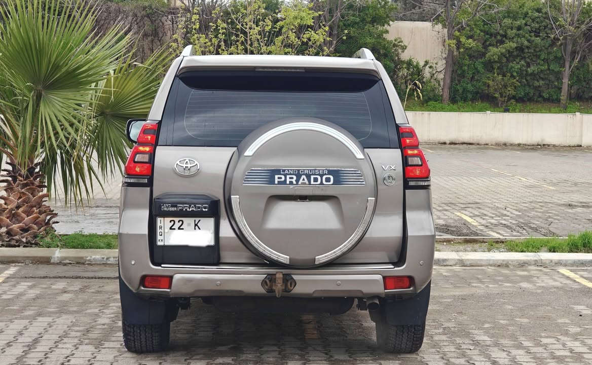 تويوتا لاندكروزر برادو 
VX 
2018
كويتي شركة الساير 
لون مميز برونزي 
ماشيه 148.000 كم 
طخم تايرات جديد بيرجستون 
صيانة دوريه شركة ساز SAS 
اخر صيانة مسويله مال 150 الف كم كامل سيرفس 
رقم اربيل تحويل ثاني يوم بشرط 
سنويه جديده ورقم جديد
محرك كير كهربائيات صدر كله بشرط 
السعر // 36.500$$ وبي مجال بسيط 
العنوان اربيل او فلوجة 
للاستفسار اكثر 
***********
