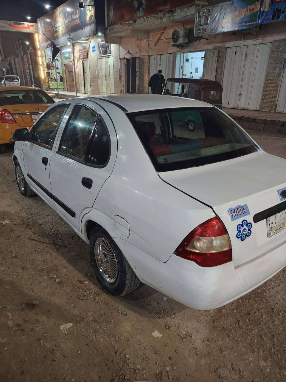 سلام عليكم لبيع طيبه مديل 2014 مكفوله من ضربه وكلبه فقط تكحيلات بصيطه مكينه وكير كفاله تخم تاير جديد حداده توني مسويهه باتري جديد تبريد شغال ناعمه بل شارع ترايك ١٦٠ جاهزه من كلشي مكاني ميسان عماره السعر ٢٧ ورقه هاذه رقمي ***********
