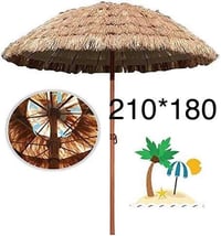 مظلات خوص • خوص أصلي • مش قماش