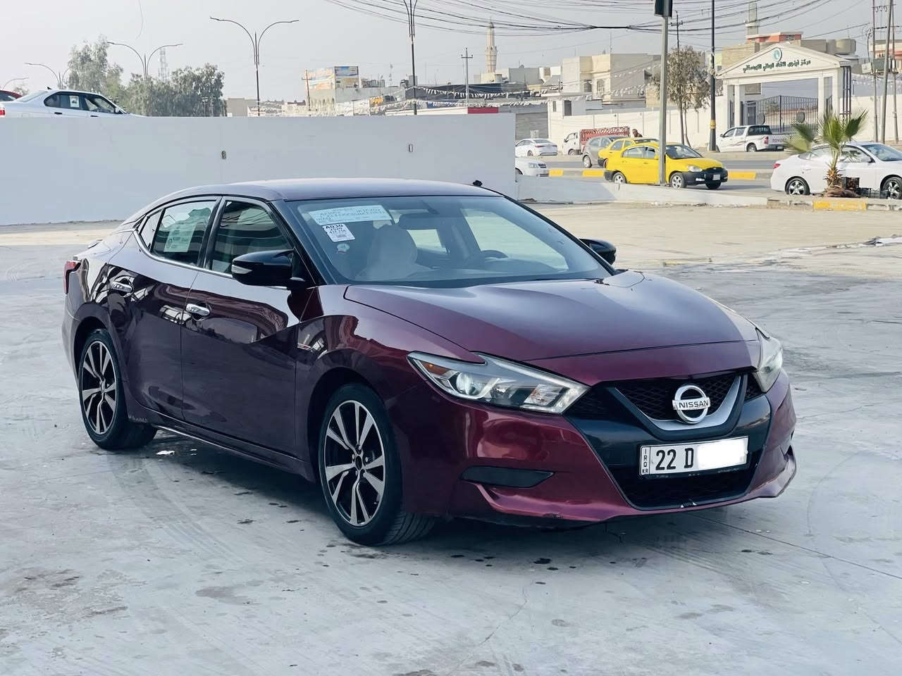 للبيع او مراوس 
نيسان مكسيما 2018 السعر مناسب 123
طختها باب السايق بيها جاملغ السايق وباب الخلف السايق بخ فقط بدون دواخل بجم كبس 
محرك V6 مامفتوح 
محرك كير تبريد طخم شرط 
مواصفات 
بصمة ابواب 
بصمة تشغيل+تشغيل عن بعد 
شاشه كبيره تدعم نضام خرائط 
كامره خلفيه 
نقاط عمياء 
كشنات جلد 
كشنات الاماميه كهرب 
تبريد تدفئه بالكشنات 
انضمة قياده
تبريد قطعتين 
رقم اربيل مميز جديد هزه سنويه جديده شرط التحويل والوكاله 
مكان سياره موصل 
***********
