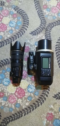 نيكون 70-200 • ف/2.8 • فلاش AD600B