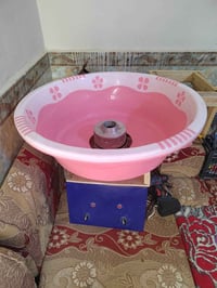 ماكينة غزل البنات • جديدة استعمال مرتين • ١٠ كيلو بالساعة