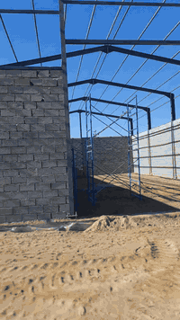 عمل جملونات العدد ٦ العرض ١٢ والطول ٢٠ في الفلوجه بمواصفات عاليه نعمل في جميع المحافضات وباسعار تنافسيه ودقه فالعمل وسرعة التنفيذ بادارة ابو محمد التركي هاتف***********
