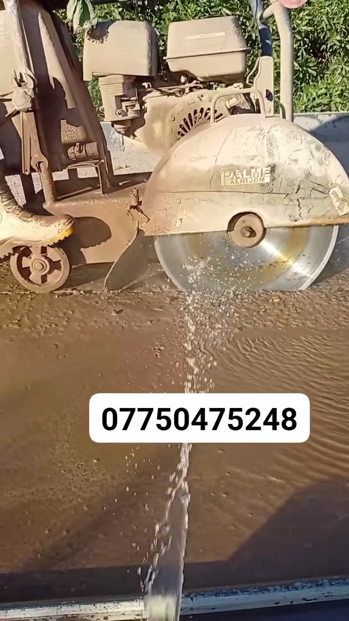 كادر هندسي متخصص في قطع
وتثقيب الكونكريت المسلح افقي وعامودي 
بأحدث الآليات وبدون اي اهتزاز 
✅️-ماكنة قطع الكونكريت (الكتر)
✅-️وجهاز الكور دريل 
✅-️كادر مميز يضمن لكم جودة العمل 
✅️-فتاحت المناور 
✅️-فتحات في الجدار
✅-️قص السقف الكونكريت
✅-️فتحات المصاعد الكرهبائية 
✅-️فتحات  التكيف 
✅-️ عمل جوينات في الصب
✅-️تثقيب الجسور الكونكريتية 
✅️-تفليش البيوت والمباني القديمة 

📞 للاستفساراكثر الاتصال على 

📞 واتساب:-***********
           
او مراسلتنا على الصفحة
