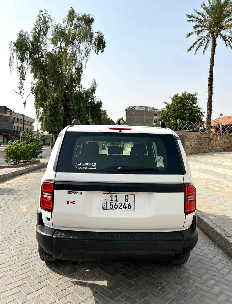 السلام عليكم برادو ٢٠٢٤ ساز تحت الضمان ماشية ٥  ألف 
بدون أي ملاحظة مكفولة من الشخط حساس امامي خلفي كامرة مري شفط اوتو ستوب امامي خلفي دبل دفلوك قفل دفلوك فوريل الإضافات كله ب وكالة الويل و الدوسات وترايش القمارة مكان السيارة الكاظمية السعر 42,000$ هاتف بيع او مراوس ***********/*********** بغداد, العراق
