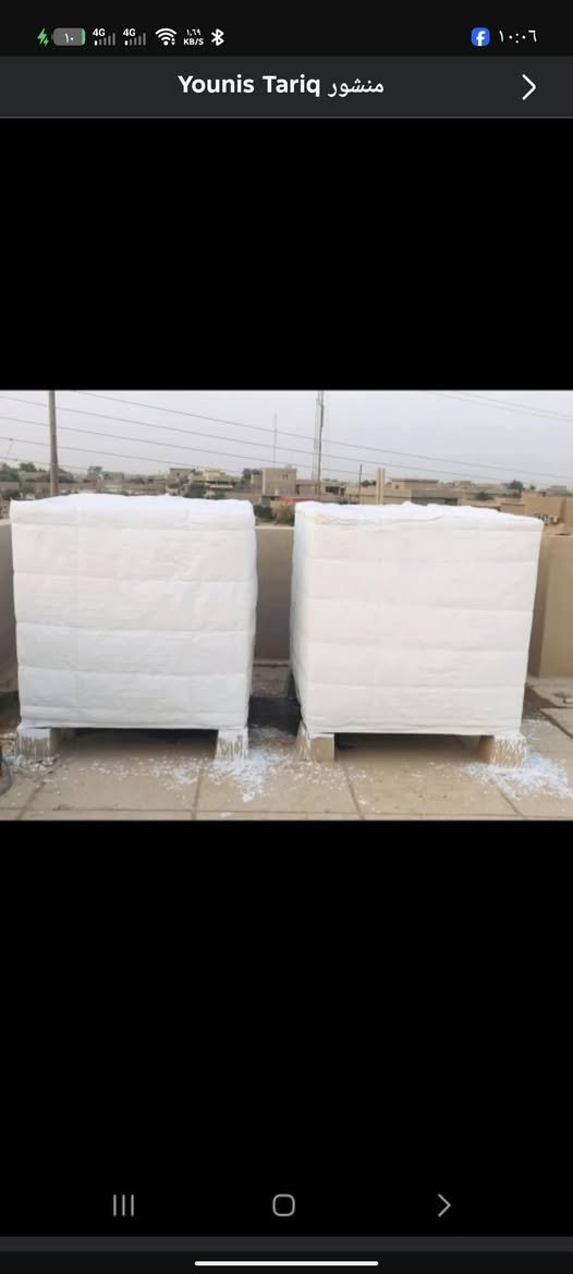 عررض عررض عررض ‼️‼️
***********
تغليف تانكي ماء 
تغليف دكت هواء 
عاززل للحراره بضمان 
باجود المواد التركيه ‼️‼️
عازل حراري + قماش خام +لاسق + سيم +سلفون
ضمان ٣ سنوات ‼️‼️‼️
 المتر 18 الف ‼️‼️‼️
