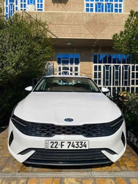 للبيع K5 موديل 2021 رقم اربيل باسمي محرك 1600 تيربو الحادث جاملغ خلفي ...