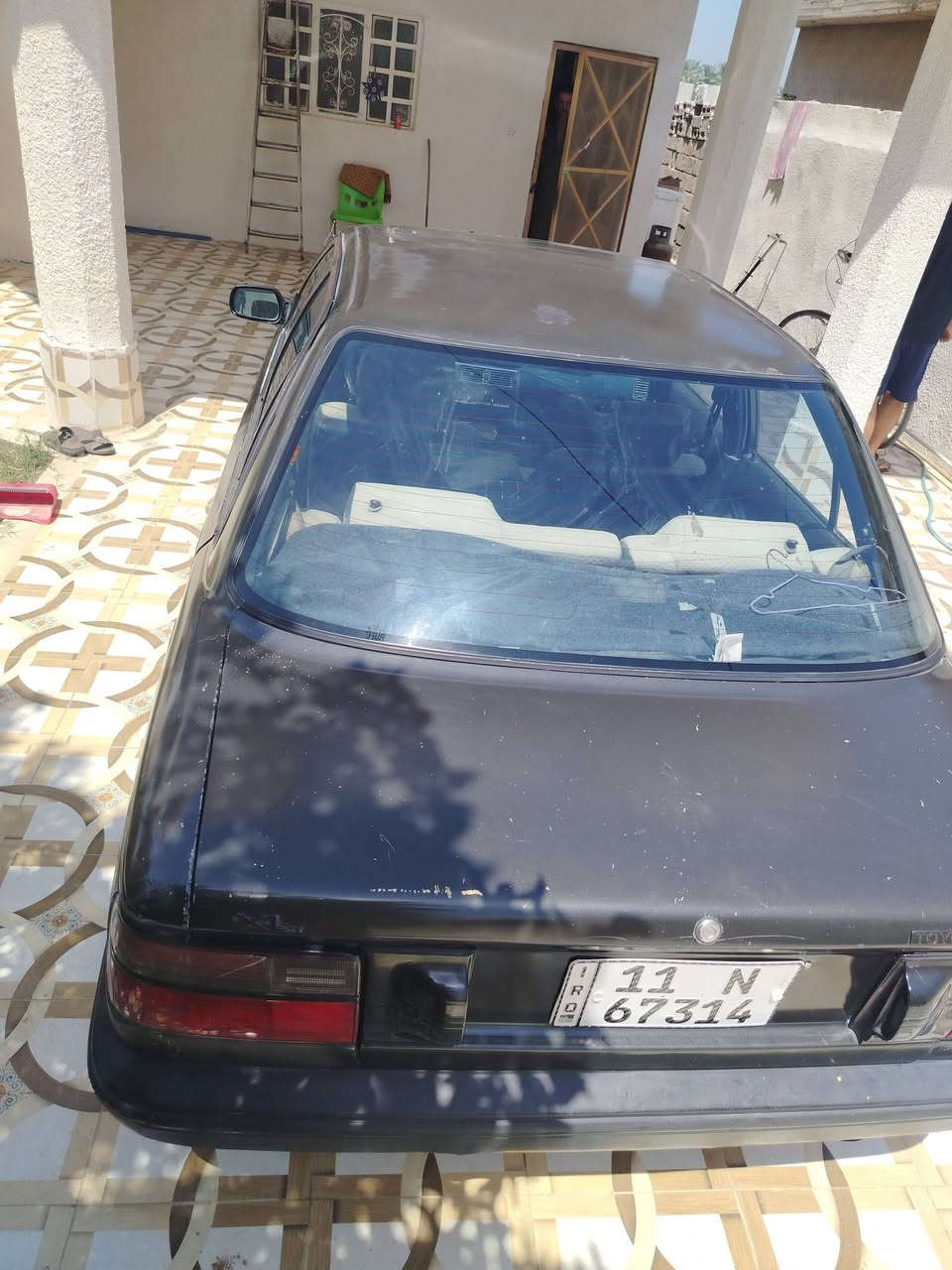 سلام عليكم سياره كورلا موديل  1992 رقم بغداد باسمي 

سياره مرتبته من داخل بدلت دشبوله جديد كشنات جدد و بطاين جدد  سياره دواخل ولغود دكه جاكوج مابيه بس خارجه 
يريد شويه ترتيب  يعني سياره مامدعومه
 كدواخل كله عمرته بطاين دشبول كشنات كاعيه جلد
السياره ب 35 وبيه مجال عنواني ديالى الخالص
***********
