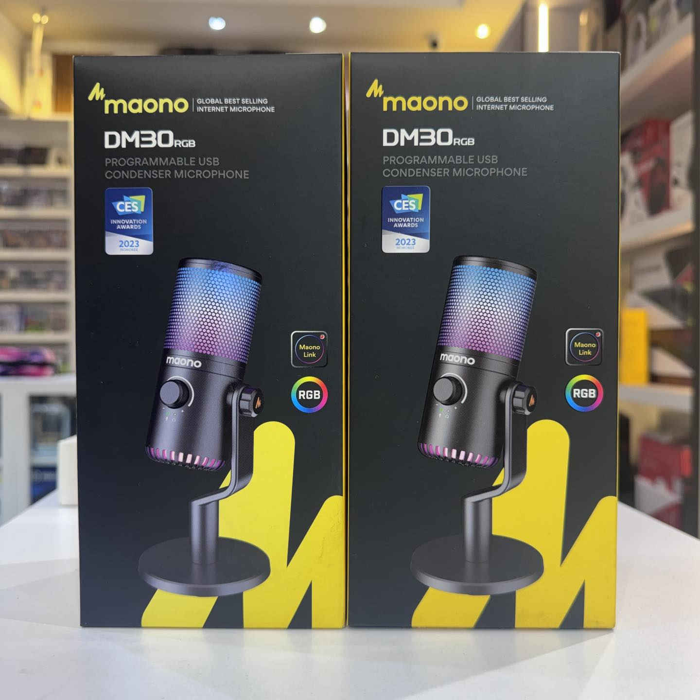 الاسعار تصعد واحنا مستمرين بالعروض والتخفيضات
عرض على ٣ موديلات من المايكات الاحترافية
Razer Seiren X  السعر ٧٠ ألف دينار
Maono Dm30 RGB   السعر ٥٥ ألف دينار
Maono PM461 السعر ٣٠ ألف دينار
مركز المستقبل Future Center
الكاظمية شارع المشاط
واتساب: ***********
*********** 
#youtubevideos #microphone #مايكروفون  #Gamers
