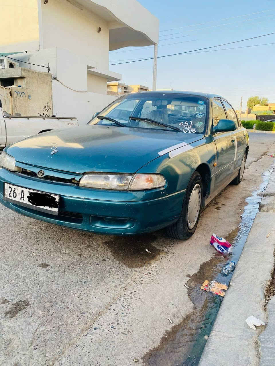 السلام عليكم
مازدا فاصوليا موديل ٩٤
بسمنه سنويه جديده
رقم صلاح الدين مشروع وطني
٤ طايرات جديده
كوبون بانزين موجود
بدون ضربه بدون حادث بدون صبغ
دواخله نضيف
كير محرك شرط
مكاني كركوك
السعر 45و بي مجال
***********

*********** كركوك, العراق
