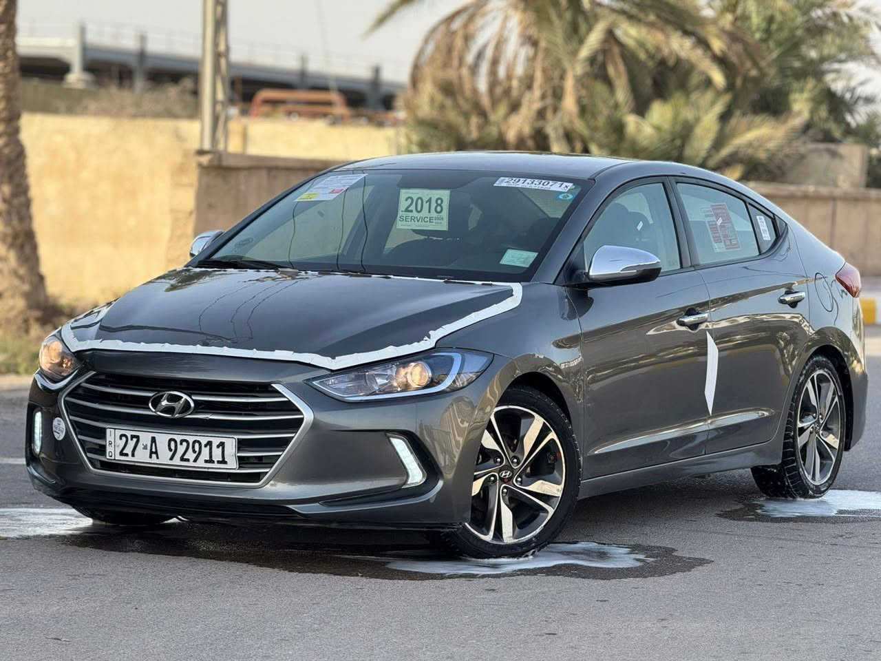 يا الله سلام عليكم انتره موديل 2018حره تحويل ثاني يوم  ضررها جاملغ وبنيد ورشات صبغ خفيفه جاهزه السياره لاخير كير ومحرك وحداديه تبريد ثلج ❄️ مكان سياره ناصريه شموخ سعر ب 113وبيها مجال رقم ***********
