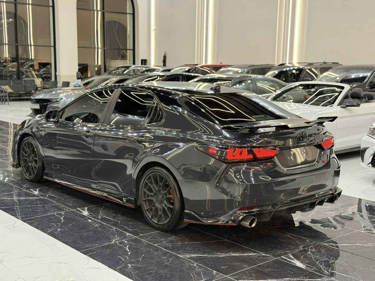 𝟐𝟎𝟐𝟑 𝐓𝐎𝐘𝐎𝐓𝐀 𝐂𝐀𝐌𝐑𝐘-𝐓𝐑𝐃

تويوتا كامري (𝐓𝐑𝐃) موديل : 2023

اللون : سمنتي سقف اسود

عداد المسافة : 

حجم المحرك : V6 3.5L (6.سلندر)

ملاحظة السيارة : بونيد صبغ✅(جاملغ خلفي كاير امريكا)

 كافة الايرباكات سليمة %100

المواصفات : 𝐓𝐑𝐃

ابواب  بصمة
بصمة تشغيل 
تشغيل عن بعد (𝐑𝐄𝐌𝐎𝐓𝐄 𝐒𝐓𝐀𝐑𝐓)
شاشة كبير لمس
كــــاميــــرة
هاند بريك بصمة
اوتو هولد (𝐀𝐔𝐓𝐎 𝐇𝐎𝐋𝐃)
اوتو ستارت (𝐀𝐔𝐓𝐎 𝐒𝐓𝐀𝐑𝐓)
اوتو ستوب (𝐀𝐔𝐓𝐎 𝐒𝐓𝐎𝐏)
رادار امامي (تحديد مسار)
‏‎رادار جانبي (نقاط عمياء)
‏‎رادار خلفي (التحذير من الاصطدام)
‏‎حساسات خلفي 
نظام (𝐄𝐂𝐎)
نظام (𝐍𝐎𝐑𝐌𝐀𝐋)
نظام (𝐒𝐏𝐎𝐑𝐓)
مانع انزلاق+𝐀𝐁𝐒
تحكيم استيرن
كشنات جلد
كشنات كهربائي
تبريد لمس
تبريد مركزي
لايتات (𝐋𝐄𝐃) ليد عدسة زينون 
بكلايتات (𝐋𝐄𝐃) ليد
ويل كروم 

‏‎تفاصيل اكثر الاتصال علی ارقام التاليه  

‏ WhatsApp - Vibir

☎️ ***********

☎️ ***********

عنوان📍اربيل فرع ناقلات

معرض كاليفورنيا كارسCALIFORNIA Cars🇺🇸🇮🇶
