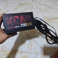 مزود طاقة AeroCool KCAS 750G 80+ Gold الحالة: مستعمل  . القدرة: 750 وا...