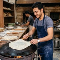 📢 فرصة عمل في وكالة كيك ومعجنات مطلوب عامل إنتاج { خبز ركاك }  ضمن الش...