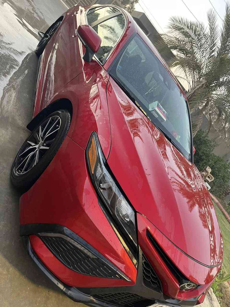 كامري امريكي موديل ٢٣ فئه saرقم بغداد ماشيه ١٨الف  ضررر جانبي سياره جداً نضيفه تواصل اتصل ***********
