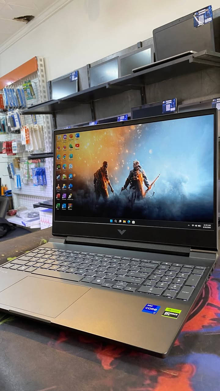 HP VICTUS FA-152346TX
Cpu:Intel Core i7-13620H

Ram:16GB DDR5 5200Mhz (قابل للتطوير)

Hard:1TB SSD NVMe

Gpu:NVIDIA  RTX 5060 8GB GDDR7

Screen:15.6 FHD IPS 144Hz

السعر 1,550,000
للتواصل :  ***********
باقية اخير قطعتين و السعر ابد ما بي مجال 
متوفر اخير قطعتين التواصل واتساب فقط
