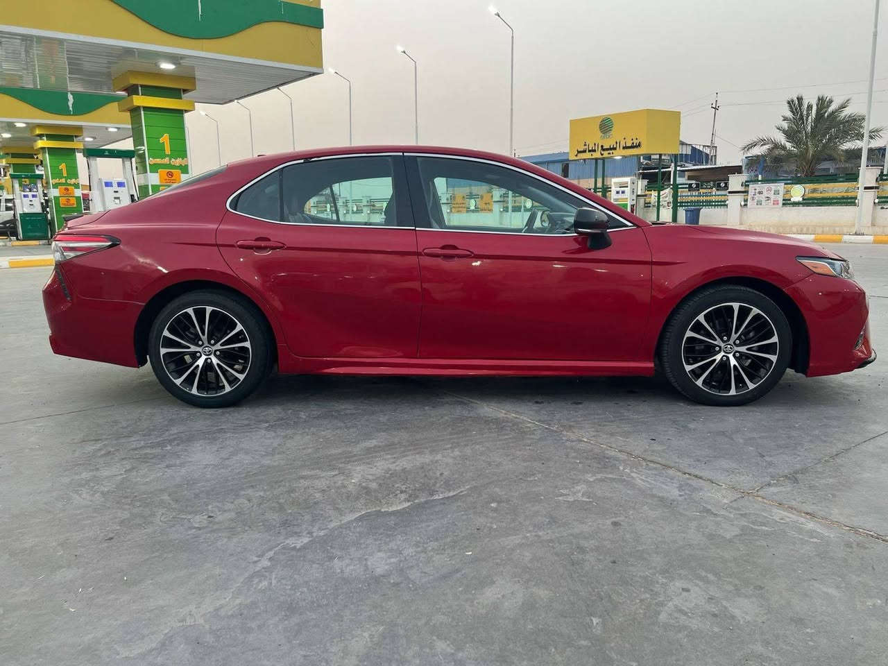 للبيع او مراوس كامري ٢٠١٩ Se  سياره رياضيه فول مواصفات عده الفتحه سياره بيه خمس قطع صبغ ابيع احزام بس مو حزام سياره حلوه نضيفه  رقم بغداد سياره مكان بغداد البياع حي العلام سعر ١٣٠ وبيه مجال ***********
