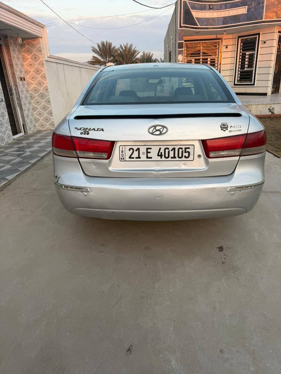 السلام عليكم
سوناتا موديل 2009 وارد كوري بيه  ٣  قطع صبغ نظيفة جدا وجاهزة بدون دواخل السعر مناسب العنوان بابل مشروع المسيب 
الاتصال ***********
