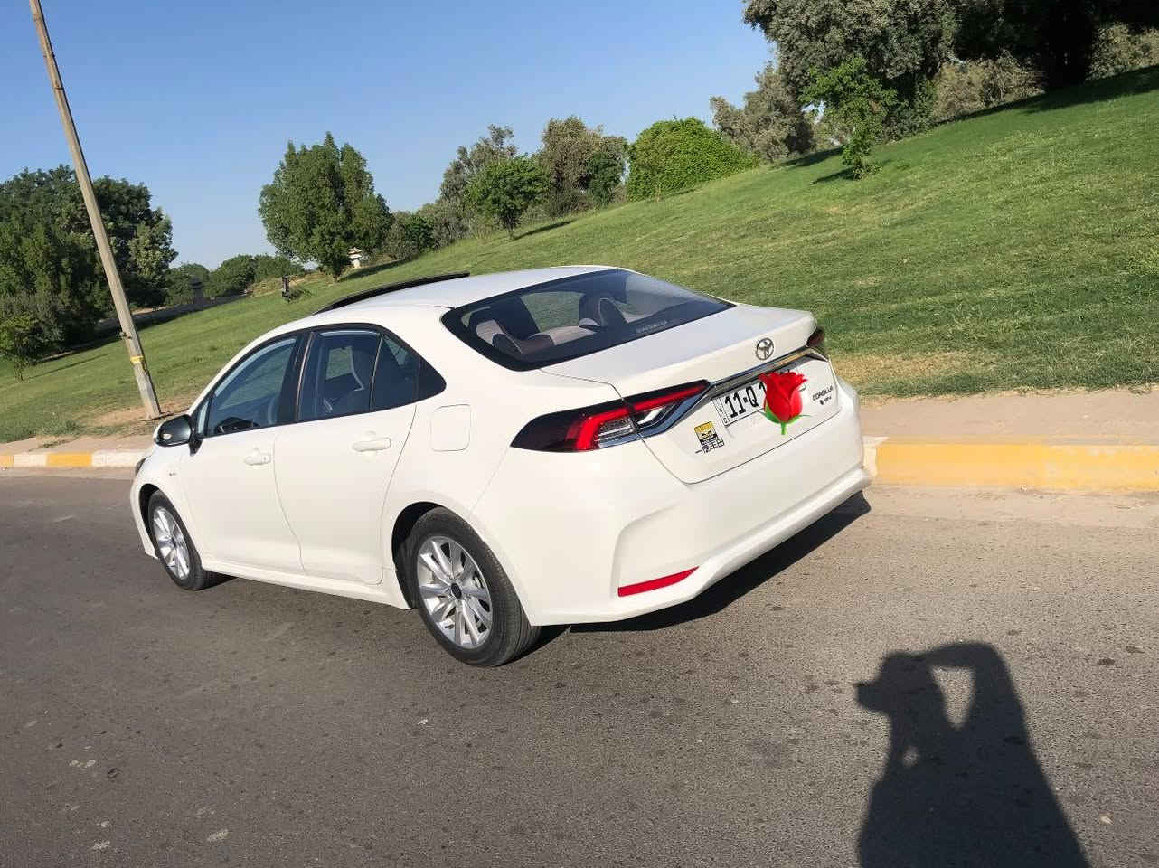 سلام عليكم . .  كورلا موديل ٢٠٢٤ فول مواصفات هايبرد ماشيه ٣٢ الف سياره مكفوله كفاله عامه عدا الدعاميه الاماميه من جوه وشخط  للبيع سعرها ١٥٢ وبيها مجال مكاني بغداد قرب شارع فلسطين
***********
