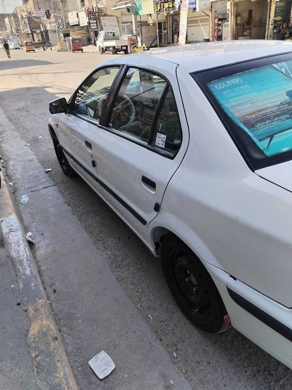 سلام عليكم سمند للبيع موديل٢٠١١
بأسمي رقم بغداد
كير مكينه كفاله لاتنقيص ولا تبخير
صدر امامي خلفي جديد
كهربائيات كله شغاله
تخم تاير جديد
تبريد ثلج
السياره مسويله ادامه كامله من نوزلات وبلكات وفيت بم الحسام وحساسات ومجاول جدد كله جديد
السعر ٤٧ ورقه وبيه مجال
العنوان الشعب حي البساتين
الهاتف***********
