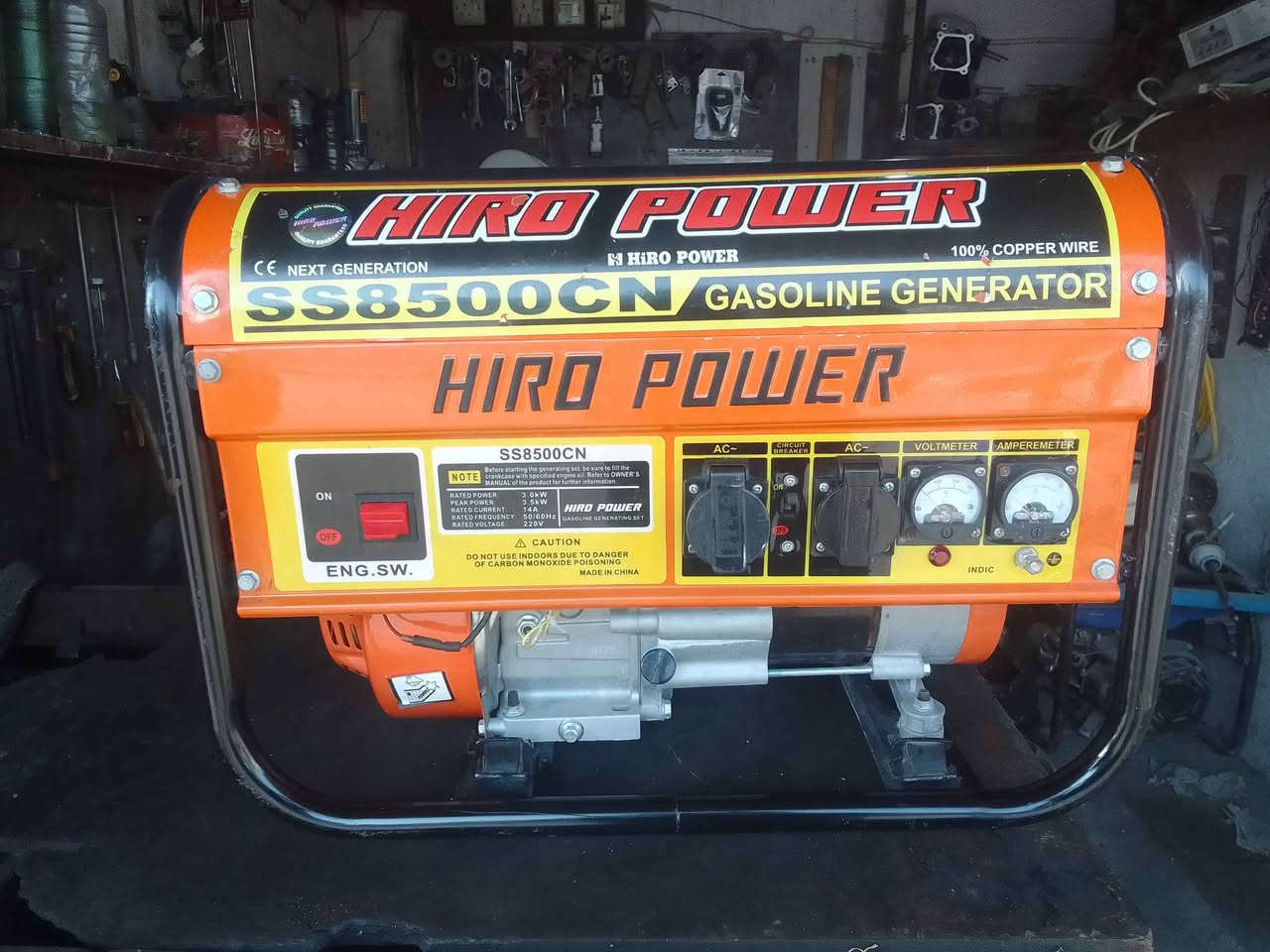 مولده هيرو بور جديده ملف نحاس 10انبير شرط جديده السعر 130الف موصل ايسر *********** موصل, نينوى
