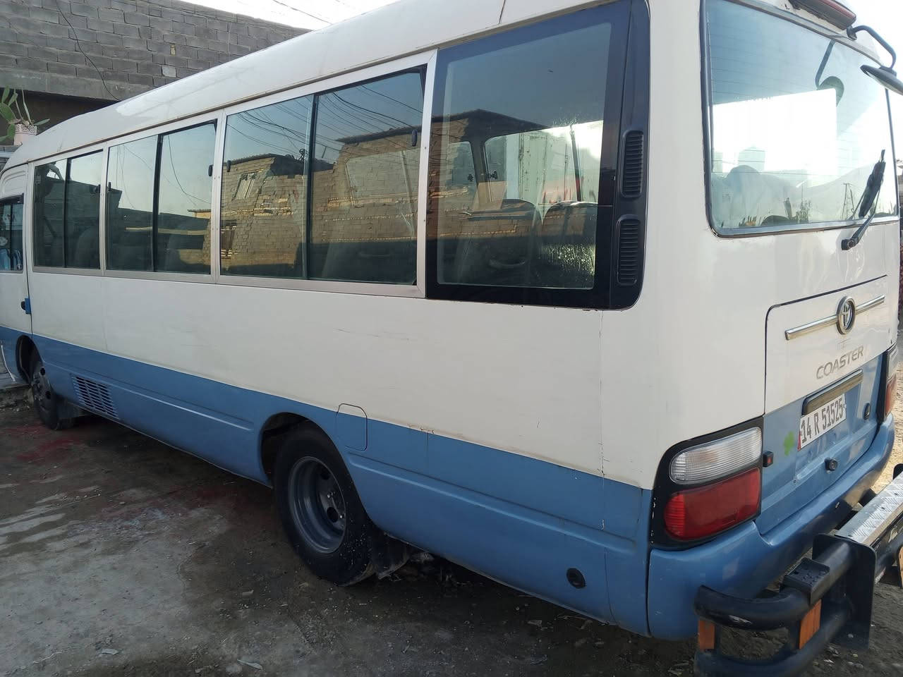 كوستر راس الثور البيع مستعجل الستفار مبيل ميكانيك كفاله ***********
