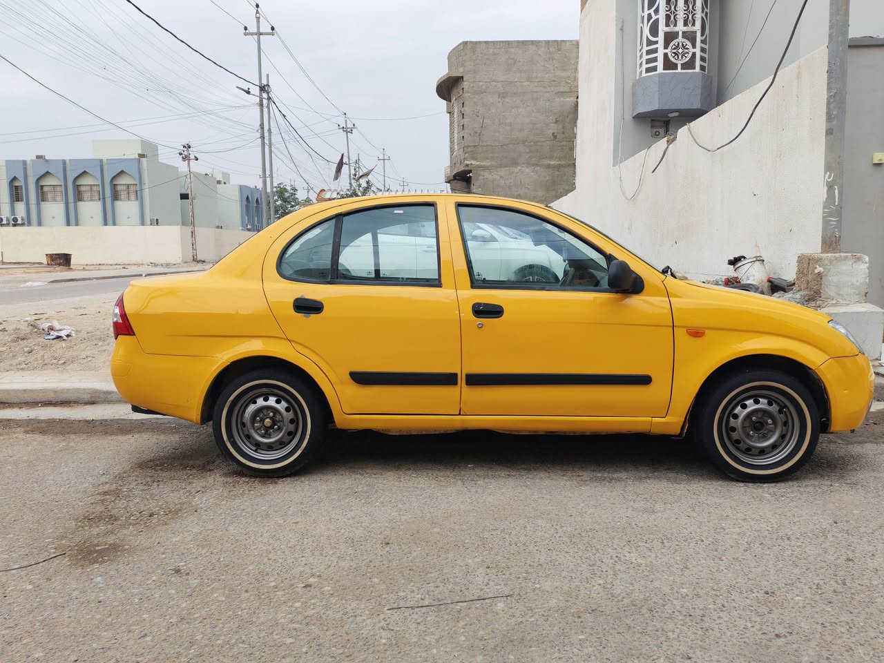 طيبة موديل ٢٠١٥ 
السيارة جاهزه من كل شي تبريد- حدادية - كير - مكينة - غرامات - هيئه مصفرة  - طخم تاير ابو الخط جديد كل شي شغال بيها - لايت جديد - بك لايت جديد - بروجكترات جديد 
السعر ٣٧ 
الرقم ***********
