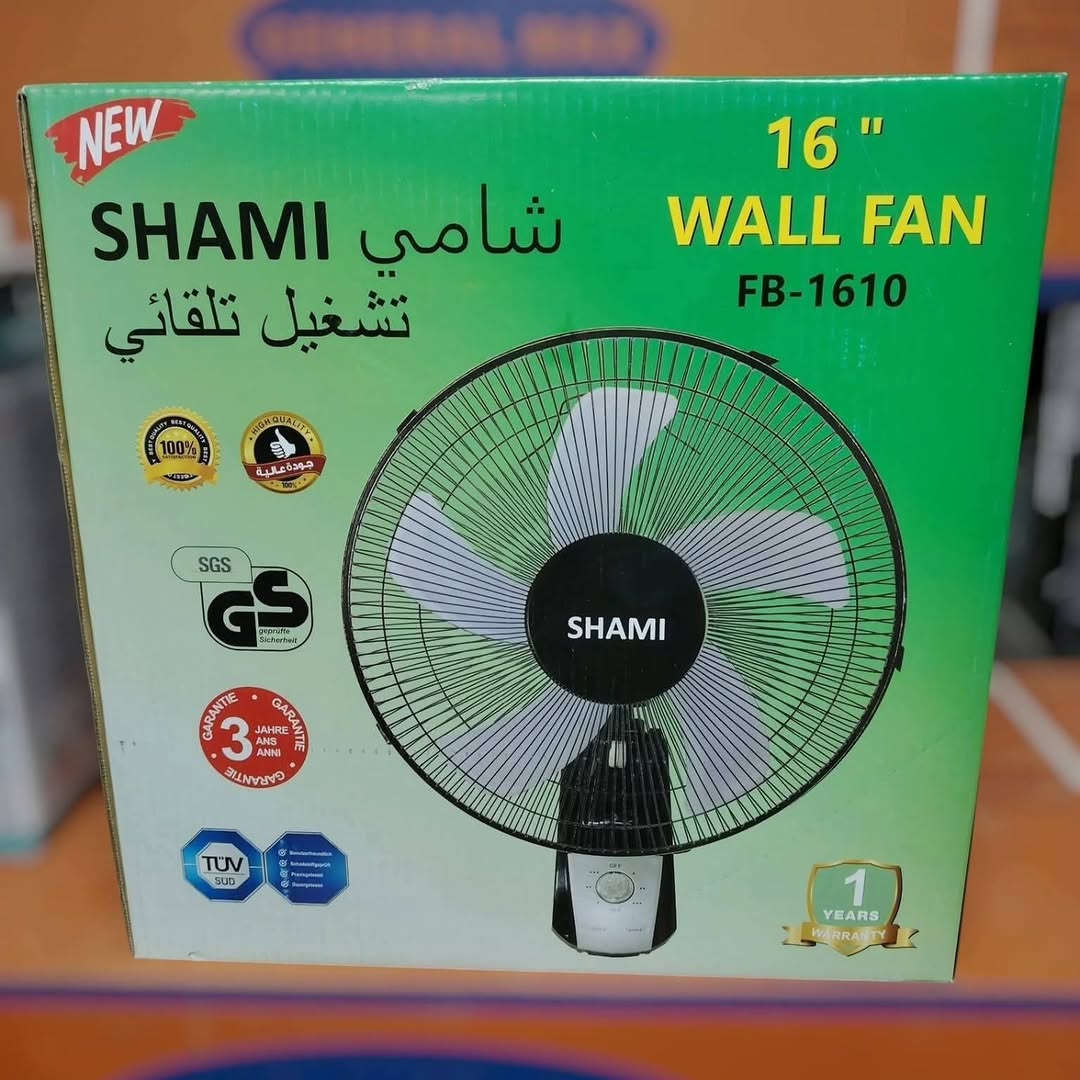 مراوح جدارية كهربائيه اصلية  كافة الاحجام (16، 18، 20) انج بسعر مميز 😍

المواصفات :👇🔥

✅ صوت هادئ بدون ضجيج
✅ مزودة بـ 3 سرعات 
✅5 ريش 
✅قابلة لتعديل والميلان 
✅سهلة الفك والتركيب 
✅أقتصادية 

توجد خدمة توصيل لجميع المحافظات 🚙🚙

للطلب والاستفسار مراسله الصفحة
أو الاتصال على الرقم *********** واتساب

العنوان/بغداد_الفحامة_قرب جامع القوي العزيز
