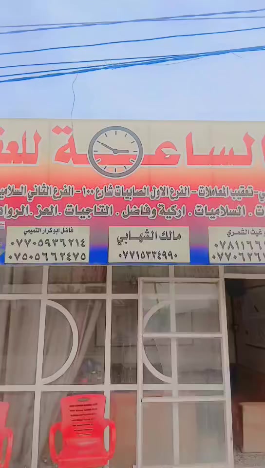 لبيع وشراء قطع الاضي نشتري جميع القطع في الصابيات اركيه و فاضل مكتب الساعة للعقار 
***********
