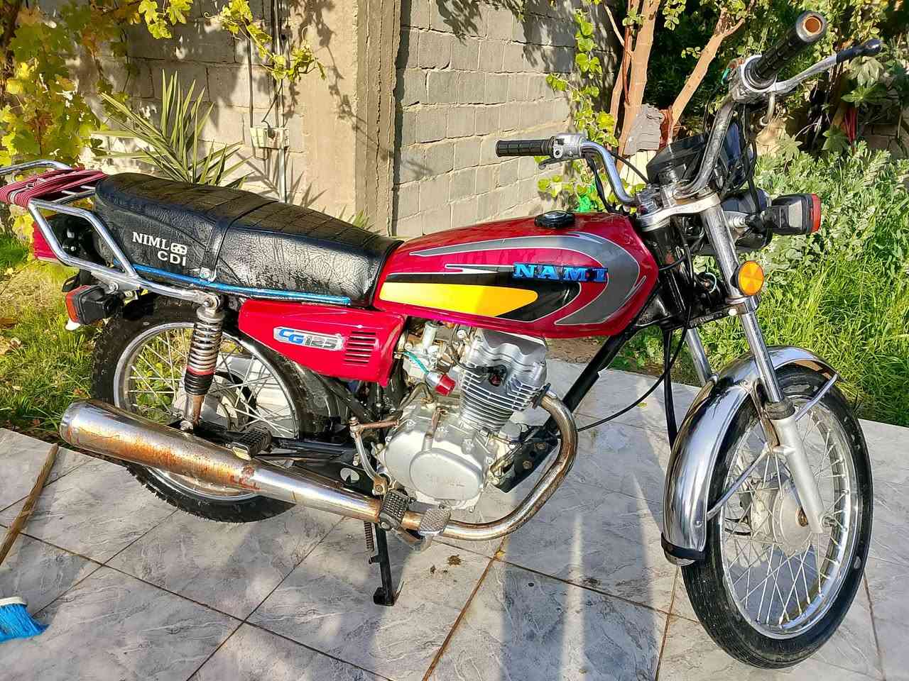 تعمير 25 مكينة مامفتوحه دراجة كاملة شاصي تايكر اوراق اصولي 500 وبيها مجال قليل مكاني حلة ***********
