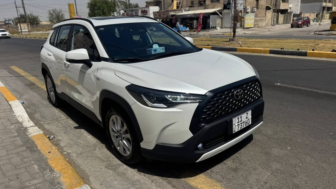 السلام عليكم للبيع كورلا كروز 2024 رقم بغداد مطلوبه للمصرف المستفيد والكفيل من نفس البيت فول مواصفات راكات قماره سلايت بجم كله زنون اصلي ارضيه وجنطه جلد كشنات جلد عازل حراري كل الجامات بجم ppf بالكامل ارضيات رزلاين الاصليه وباقي المواصفات معروفه ميحتاج اذكرها السياره على وضعيه الشركة لا شخط ولا رصعه ولا بارد ولا تكحيل سبير منازل مقدس 😁 جديده جدا الشراي يتصل عنوان بغداد حي الجهاد هاتف 
***********
***********
