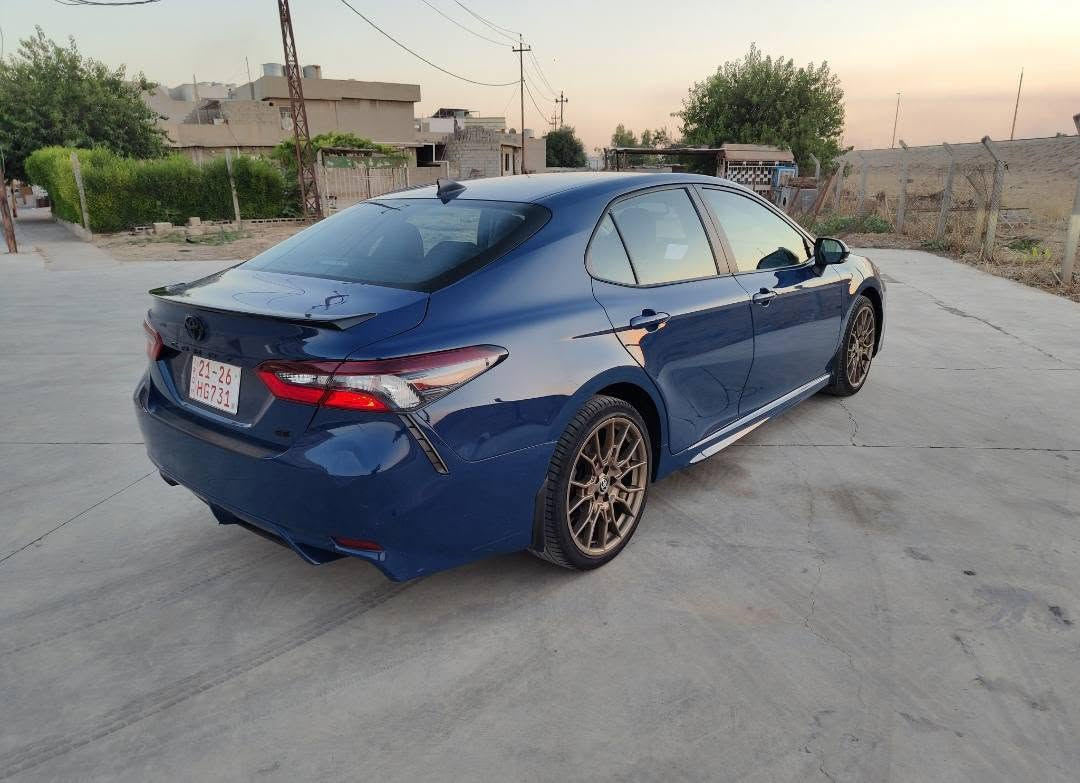 Toyota Camry 2024
تويوتا كامري موديل 2024
سعر 178$ بي مجال بسيط 
مواصفات SE هايبرد
فول 1/1 بدون سلايد 
حادث حافه بونيد صبغ بدون دواخل بدون ارباك 
راديترات و البجم كله على وضع شركة 
رقم شاصي منشور تكدر تشوف صور حادث دزلي رساله واتساب ادزلك صور حادث
سياره بدون رقم يترقم سليماني اربيل دهوك شرط ترقيم 
للاتصال *********** وتساب
