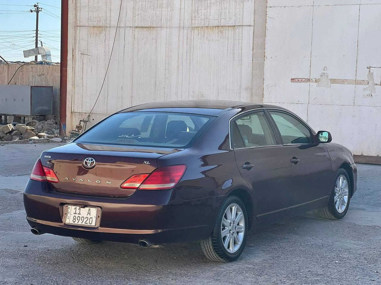 السلام عليكم….
للبيع بسعر مناسب جدا 98$ اعتذر عن الاقساط والوعده
تيويوتا اڤيلون 2007 XL لون احمر ماروني ( دم الغزال ) فول مواصفات سلايت عدا البصمه رقم بغداد انكليزي (11) سنويه جديدة وهزه جديدة شرط التحويل…
السيارة بيها مكانات صبغ ابيع صبغ احزام… بدون دواخل بدون ايرباك…
سيارة جاهزة بدون اي نقص…
محرك 6/3500 سلندر ….. محرك مامفتوح … السياره ماشيه 160KM…
شرط محرك وكير وصدر وكهربائيات وتبريد وتدفئة وتخم تاير سيارة جاهزة من كلشي….
مواصفات XL فول سلايت عدا البصمة معروفه مواصفاتها مايحتاج اذكرها….
العنوان/ صلاح الدين/ تكريت/ القادسية….
السعر 98$ اعتذر عن الاقساط والوعده….
للاستفسار ***********
***********
