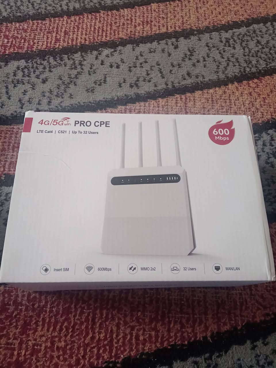 السلام عليكم عندي هذا الراوتر الشبح ابو الشريحه اشتريته قبل اسبوع بسعر ٦٠ الف اريد ابيعه بسعر ٥٠ الف الي يريده يراسلني خاص تحياتي للجميع


**إذا كنت صاحب هذا الإعلان وتريد حذفه لأي سبب، رجاءا أرسل رسالة إلى الدعم الفني**