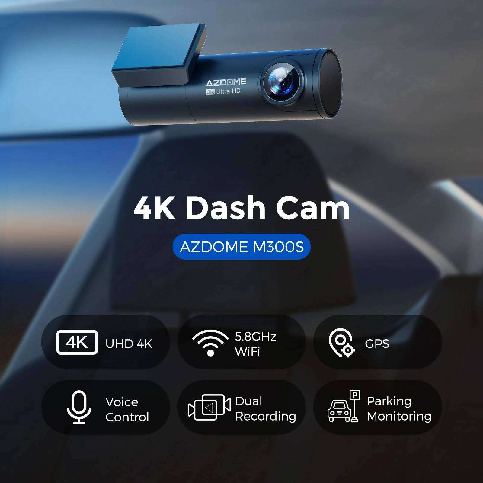 داش كام AZDOME M300S:
🎥 دقة التصوير: أمامية 4K UHD + خلفية FHD .
​🌐 الاتصال: واي فاي مدمج (Wi-Fi) لمشاهدة وتحميل الفيديوهات عبر الموبايل.
​📍 نظام GPS مدمج لتسجيل السرعة وتتبع مسار السيارة.
​🌙 رؤية ليلية: مستشعر متطور لضمان وضوح اللوحات والتفاصيل في الظلام.
​🛡️ الأمان الذكي: مستشعر اهتزاز (G-Sensor) يقفل الفيديو تلقائياً ويحميه من الحذف عند الطوارئ أو الاصطدام.
​🔄 التسجيل المستمر: نظام تسجيل حلقي يحذف المقاطع القديمة تلقائياً عند امتلاء الذاكرة.


**إذا كنت صاحب هذا الإعلان وتريد حذفه لأي سبب، رجاءا أرسل رسالة إلى الدعم الفني**