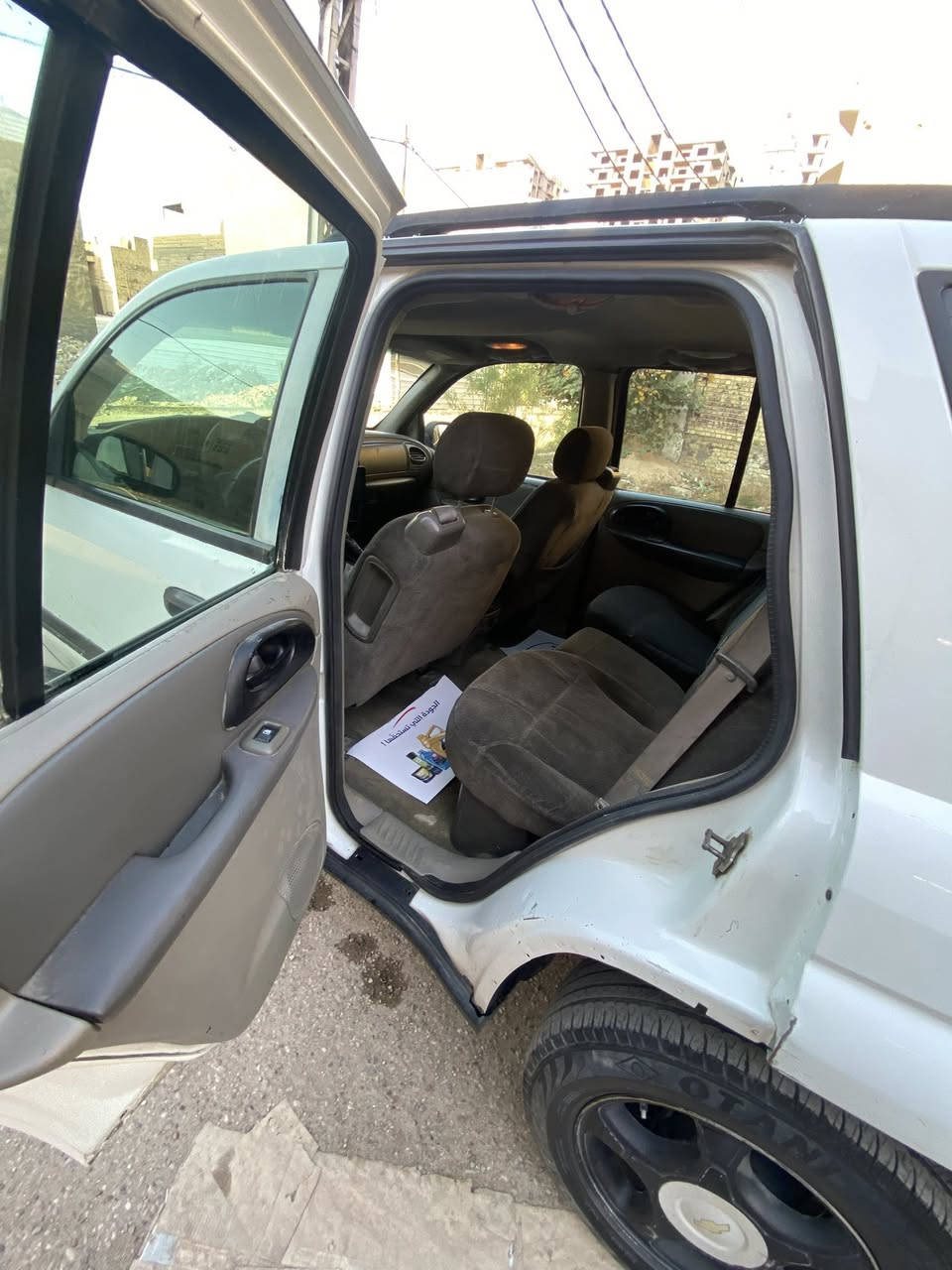 سلام عليكم مره خصه الادمن المحترم
بلايزر للبيع موديل 2004
مكينه ابلاد المرغوبه قبق اسود 
السياره جاهزه مابيه نقص 
من صدر امامي  وخلفي 
كير محرك مكفولات
تخم تاير 
تبريد ثلج 
دواخل جديده 
السياره جاهزه اترايك للبصره 
رقم حله
السعر  ٧٥ 
اوبيه مجال الاتصال 
العنوان بغداد الغزاليه 
***********
