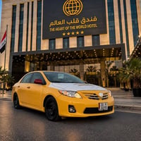 كورلا 2013 امريكي حادث فقط البنيد لا تصفيه ولا اي شي سياره جديده صدر ا...